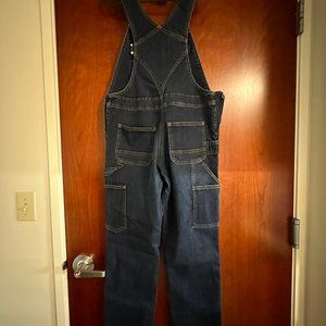 Women's Carhartt Relaxed Fit Denim Double Front Bib Overalls, XS